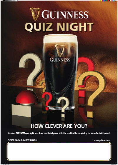 GUINNESS Quiz Night
